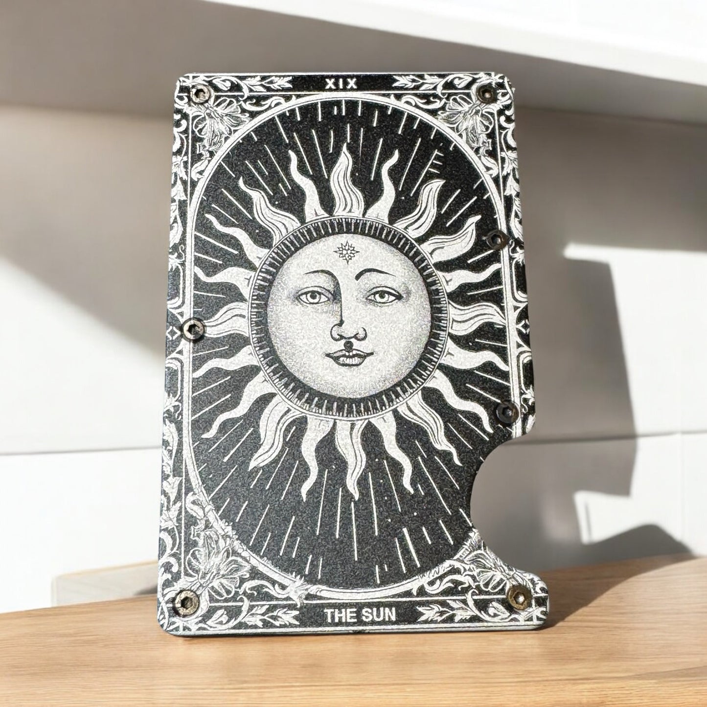 Here Comes the Sun RFID Minimalist Wallet