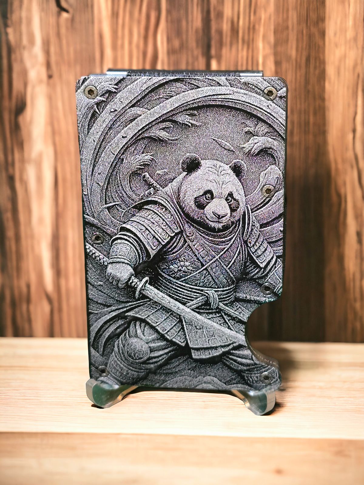 Samurai Panda Minimalist Wallet